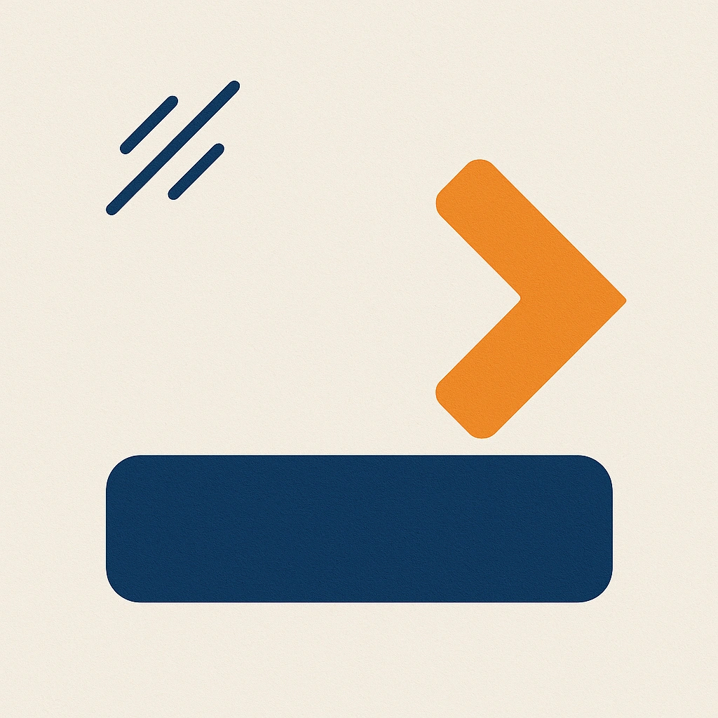 Criativo de campanha com chamada para ação destacada