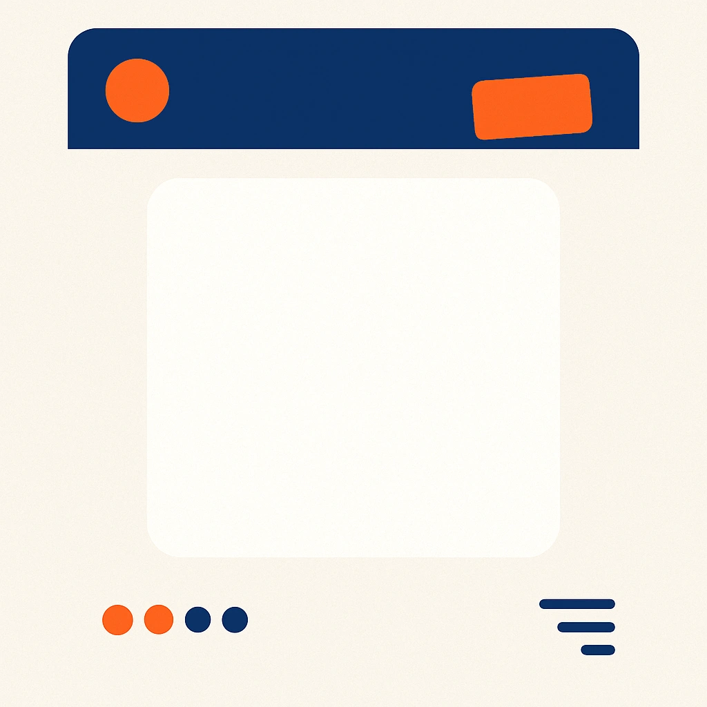 Template de stories com elementos interativos